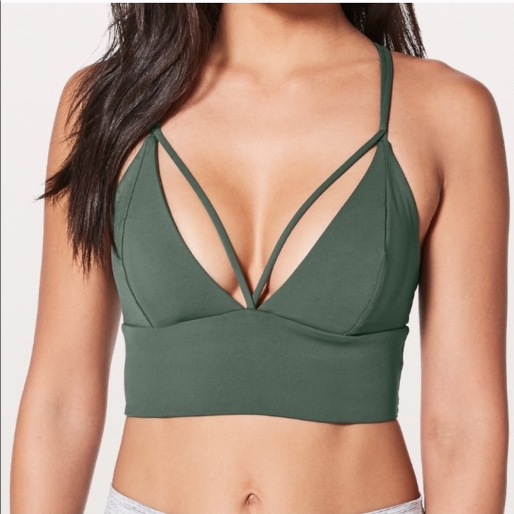 Pushing Limits Bra in Dark Forest